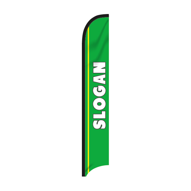 Stock Green 2X-Large Tail Feather