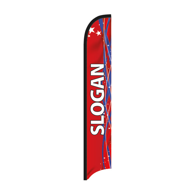 Patriotic Red 2X-Large Tail Feather