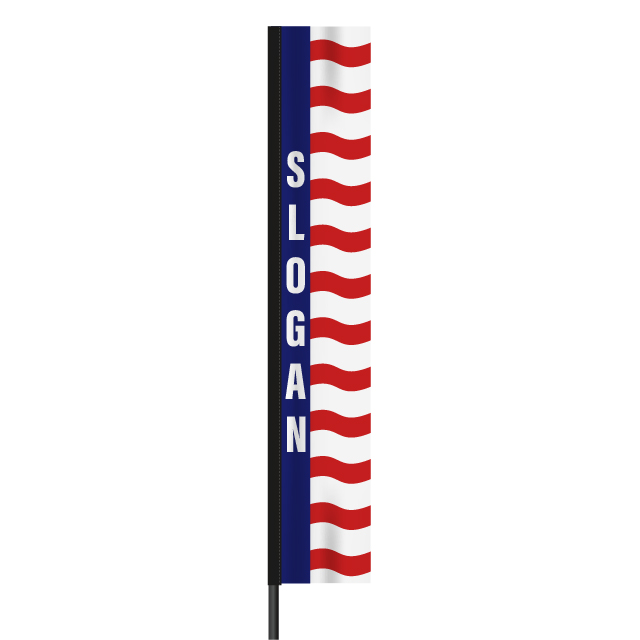 US6 Kahuna Message Flag Kit - 17ft
