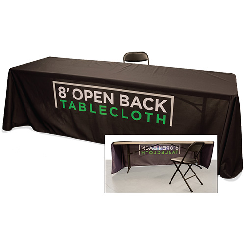 Open Back Tablecloth